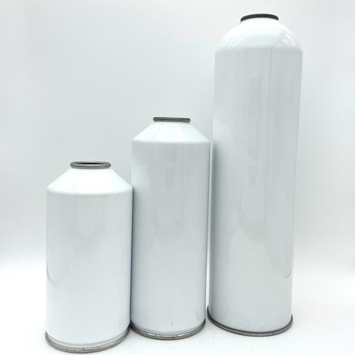 制冷剂罐冷媒两片罐高压罐1l冷媒罐气雾罐空罐生产厂家源头工厂